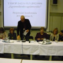 Projektzáró konferencia